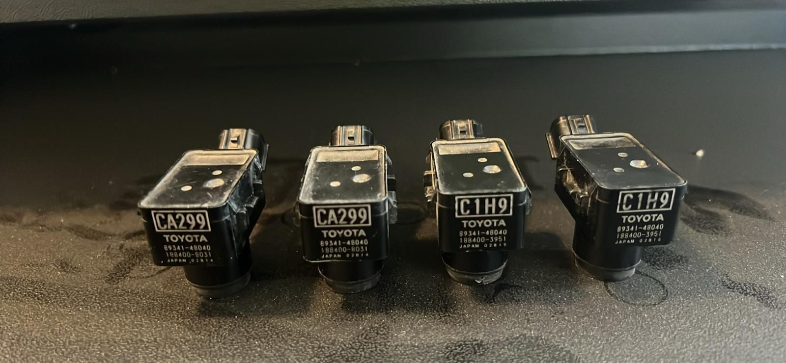 2020 2023 Toyota Highlander ultrasonic parking sensors