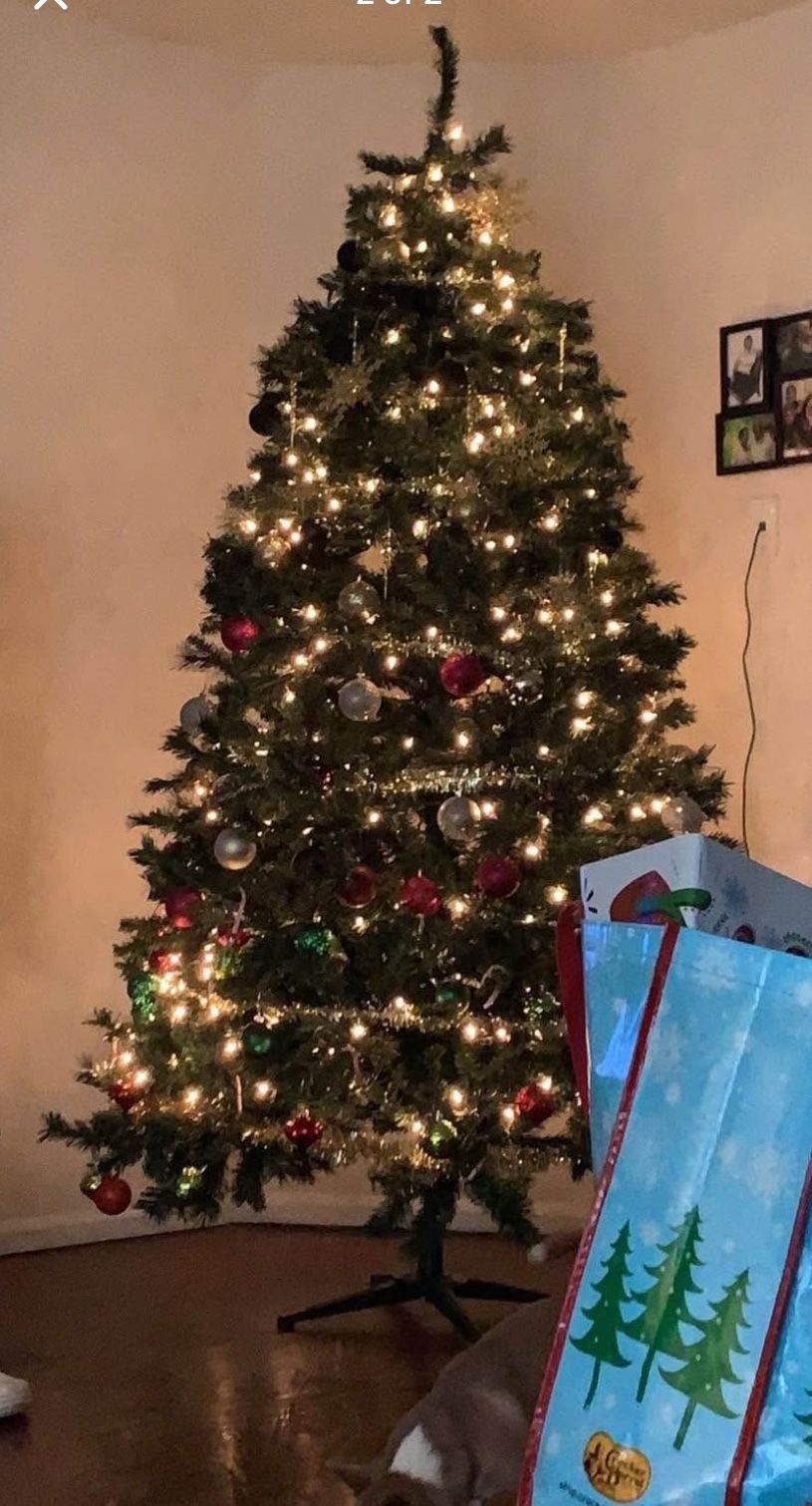 Christmas Tree Bundle! Tree + Decorations + Wrapping Paper