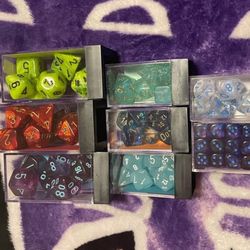sealed DND dice