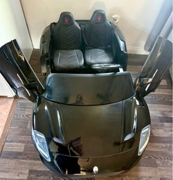 Maserati-Style 2-Seat Ride-On Electric Kids Car
