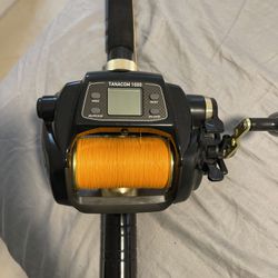 Electric Fishing Reel & Rod for Sale in Miramar, FL - OfferUp