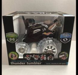 Thunder tumbler car toy
