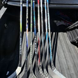 Bauer/ Ccm Hockey Sticks Used And New 