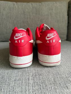 Air Force 1 red and white