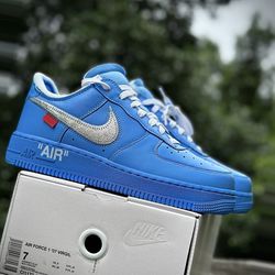 Nike Air Force 1 Low Off White Mca University Blue 48