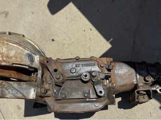 Vintage ANSEN 5004-T NHRA Scattershield + GM Saginaw 4-Speed (contact info removed) - 3 Groove