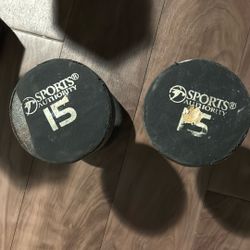 15 Lb. Dumbbells 
