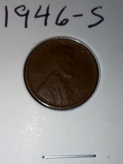 1946 S wheat penny