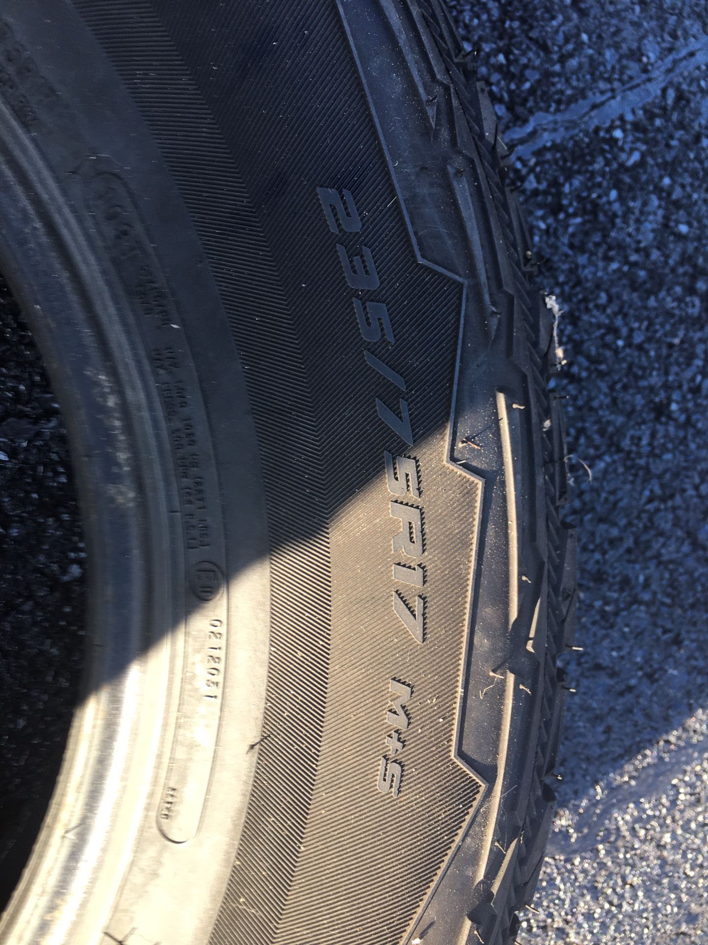 Size On Tire 235 75 R17 Good Tread
