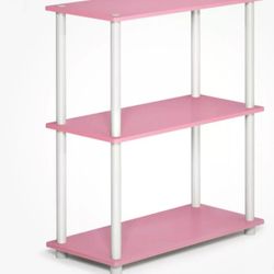 Pink Multipurpose Shelf Display Rack