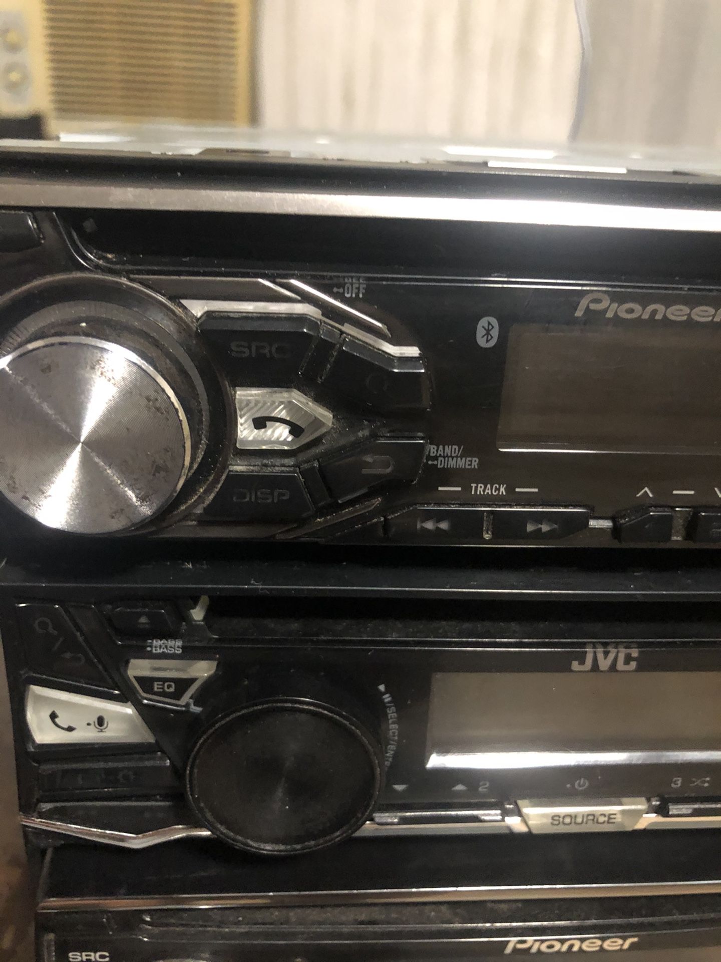 Pioneer Bluetooth Stereo And JVC Bluetooth Stereo All for $70 Or $30 Each