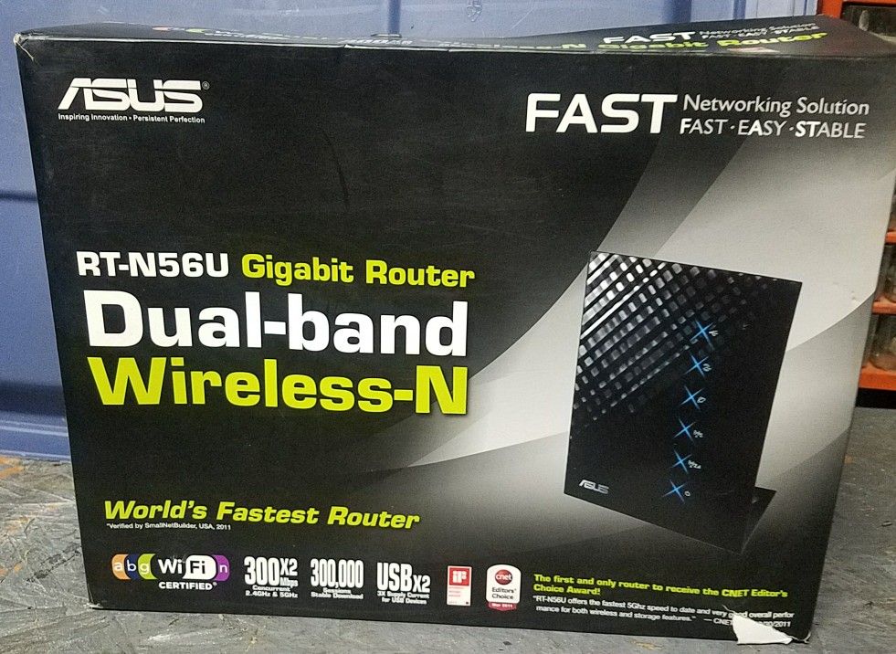 Asus RT-N56U 300 mbps Dual Band Router