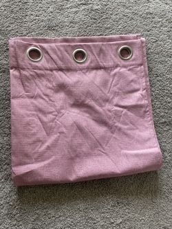 New Blackout Dusty Pink Curtain 40x84”