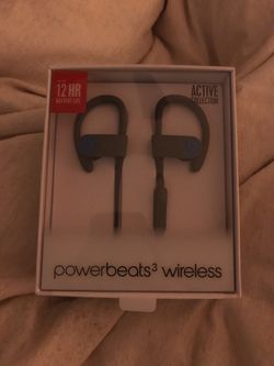 Brand new never opened Powerbeats wireless headphones