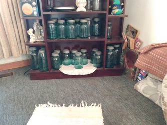 Blue Ball Mason Jars