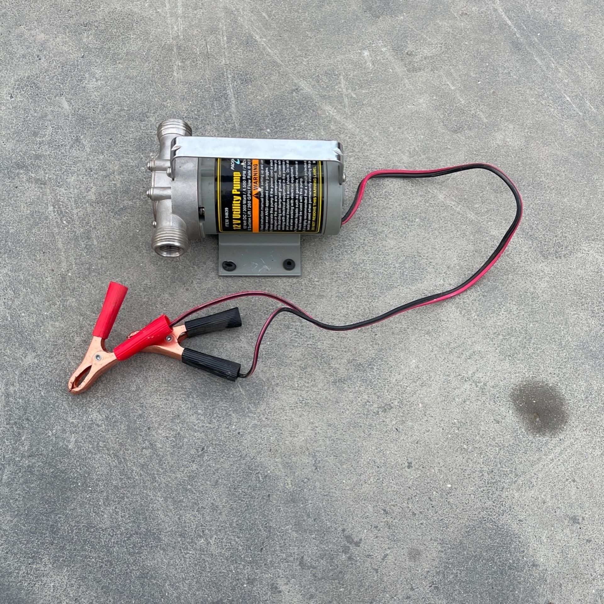 12V Utility Pump 260gph