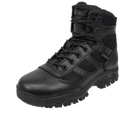 One Pair Of Thorogood 6" Black Waterproof Work Boots