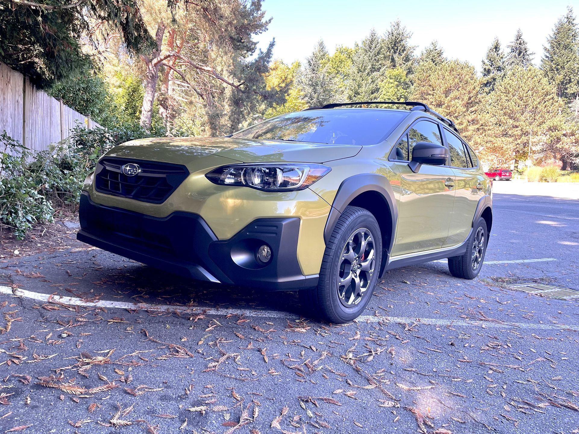 2023 Subaru Crosstrek Sport 2.5 CVT – Plasma Yellow Pearl, Gray Leather Interior