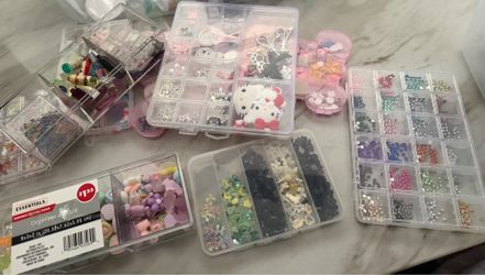 Charms & rhinestones