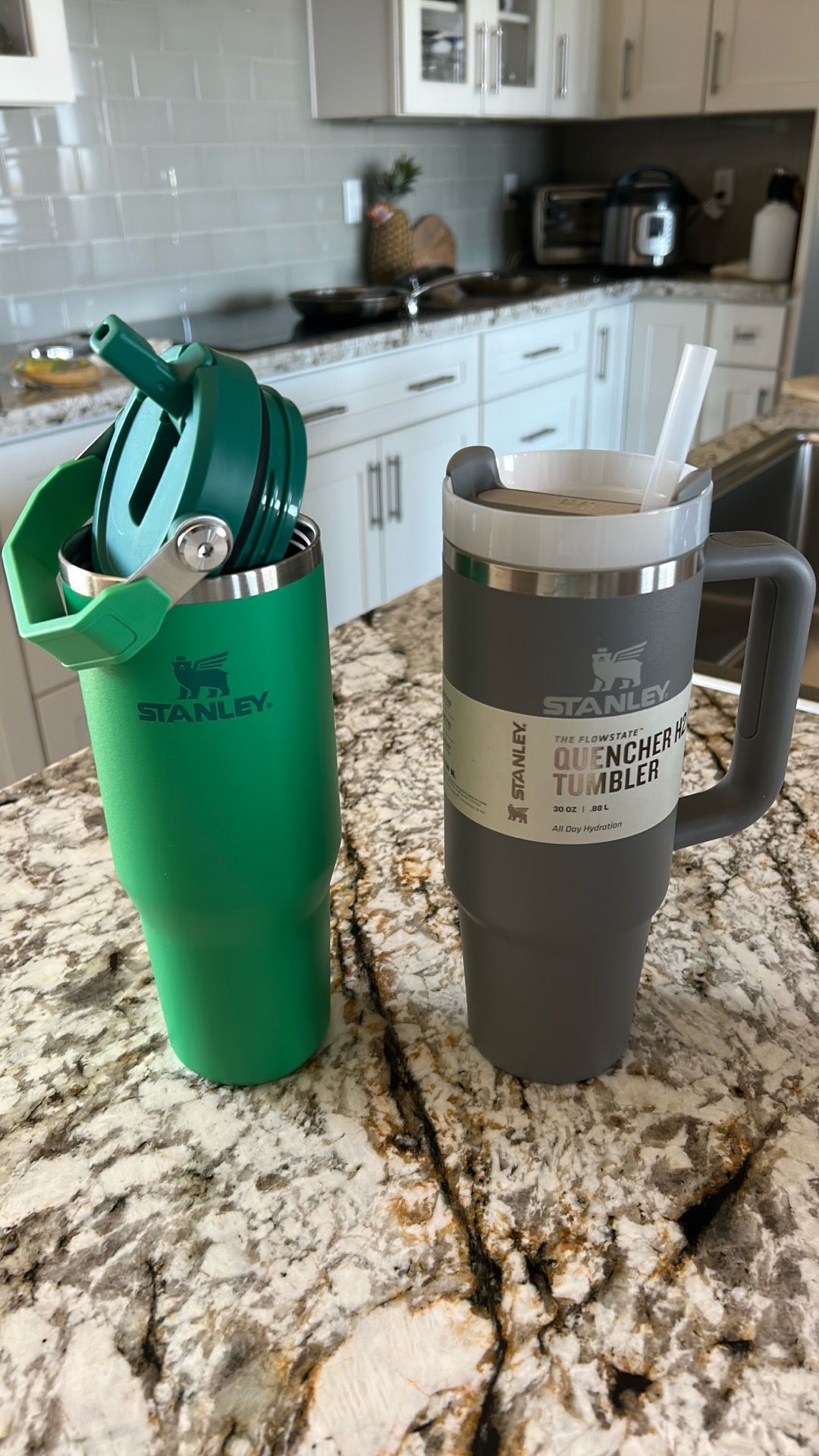 Two Stanley Tumblers