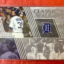 Magglio Ordonez  2012 Topps Classic Walk-Offs Card