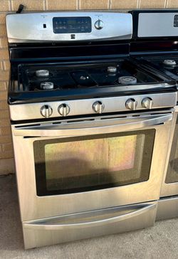 Kenmore Stainless Steel Gas Range