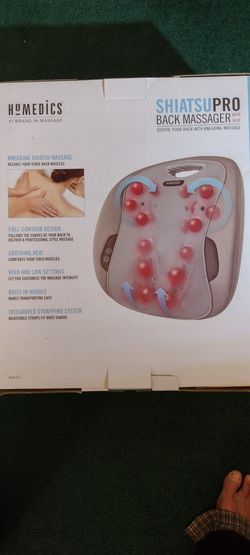Homedics Shiatsu Pro Back Massager With Heat