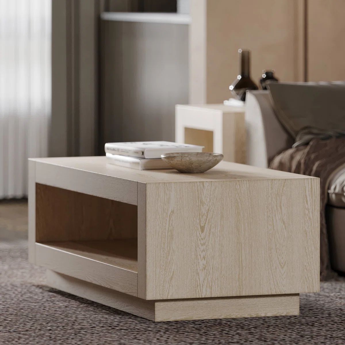 Maven Lane Wood Coffee Table 