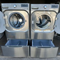 Washer And Dryer Jumbo Set Free Delivery 