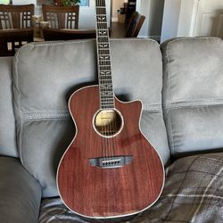 ORANGEWOOD - Mason live  Solid Top Mahogany Guitar 