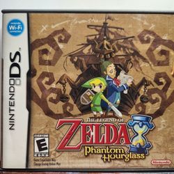 Zelda Phantom Hourglass Complete In Box 