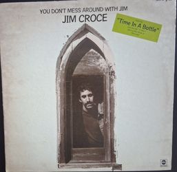 JIM CROCE "YOU DON'T MESS AROUND WITH JIM" 1972 ABC Rcds Repress ABCX 756~EX/VG