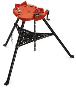 Portable Tripod Pipe Vise Stand