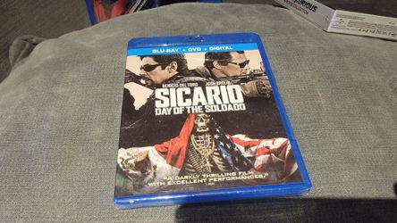 Sicario Day Of The Soldado Bluray+DVD+Digital Code