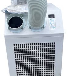 MovinCool Classic Plus 14 Portable Commercial AC Unit – Works – Missing 1 Duct