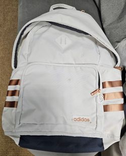 Adidas Classic 3S 5 Backpack White/Rose Gold
