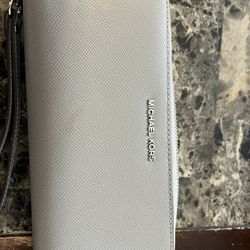 Gray Michael Kors Wallet