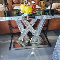 CONSOLE TABLE MIRROR 47x18x30