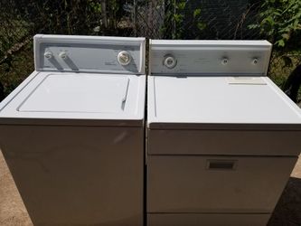 Washer and dryer