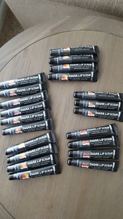 Flavored sugar lip scrubs/new