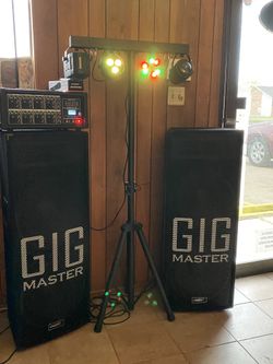 🔥GIG MASTER 🔥PROFESIONAL SPEAKERS FOR DJ
