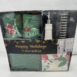 Holiday Bathroom Set New