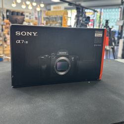 Sony a7s III Camera New