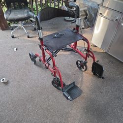 Walker And Wheel Chair