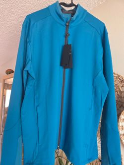 Greyson Full Zip Up Jacket - Blue Men's Large - Brand New With Tags