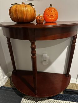 Console Table Shelves Storage