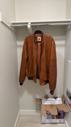 Vintage Porsche Leather Bombers Jacket 