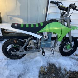 Electric Pit Bike + Accessories 