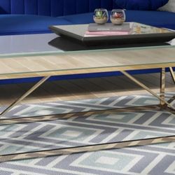 Mirror Top Coffee Table