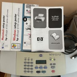 All in one HP printer - HP Officejet 4110